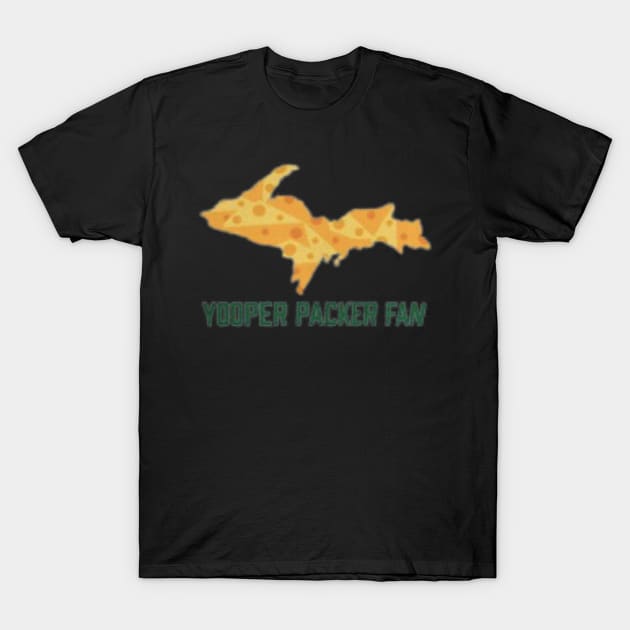 Yooper Packer Fan Merch T-Shirt by The Yooper Life